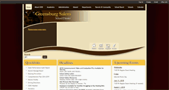 Desktop Screenshot of greensburgsalem.org